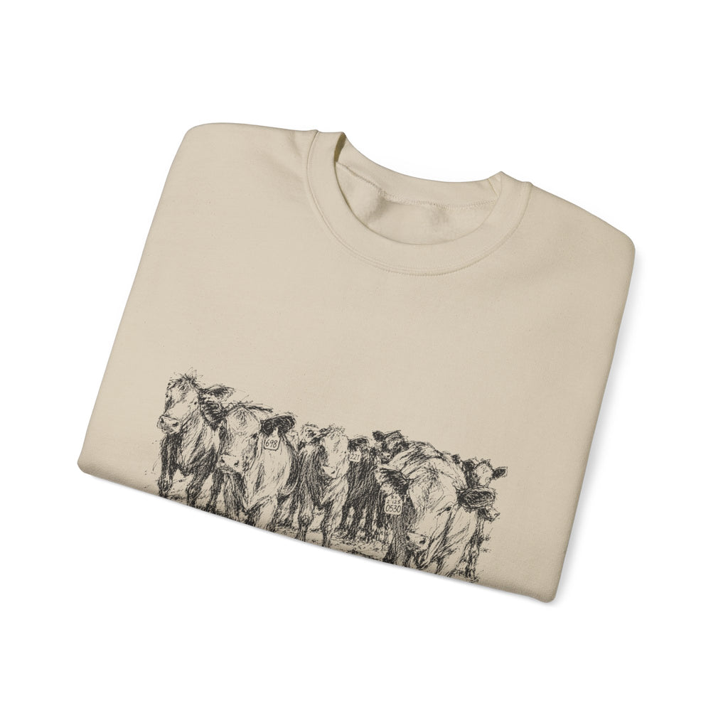Among the herd Crewneck Sweatshirt