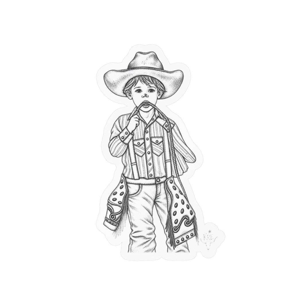 Cowboy Stockton sticker