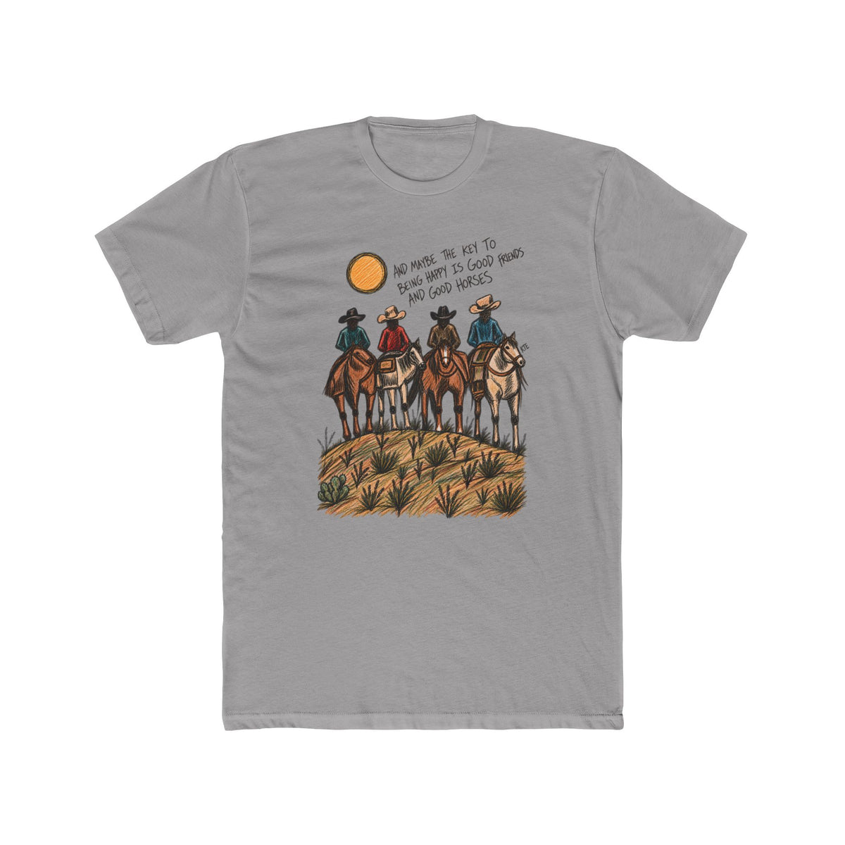 Good friends good horses T-shirt