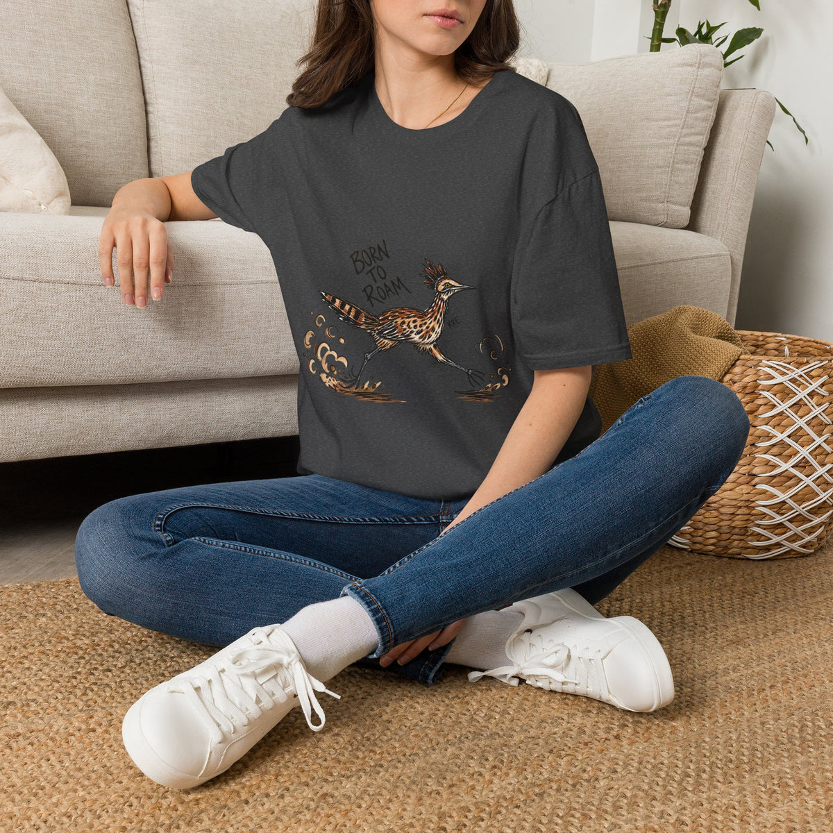 Born to roam roderunner T-shirt with color