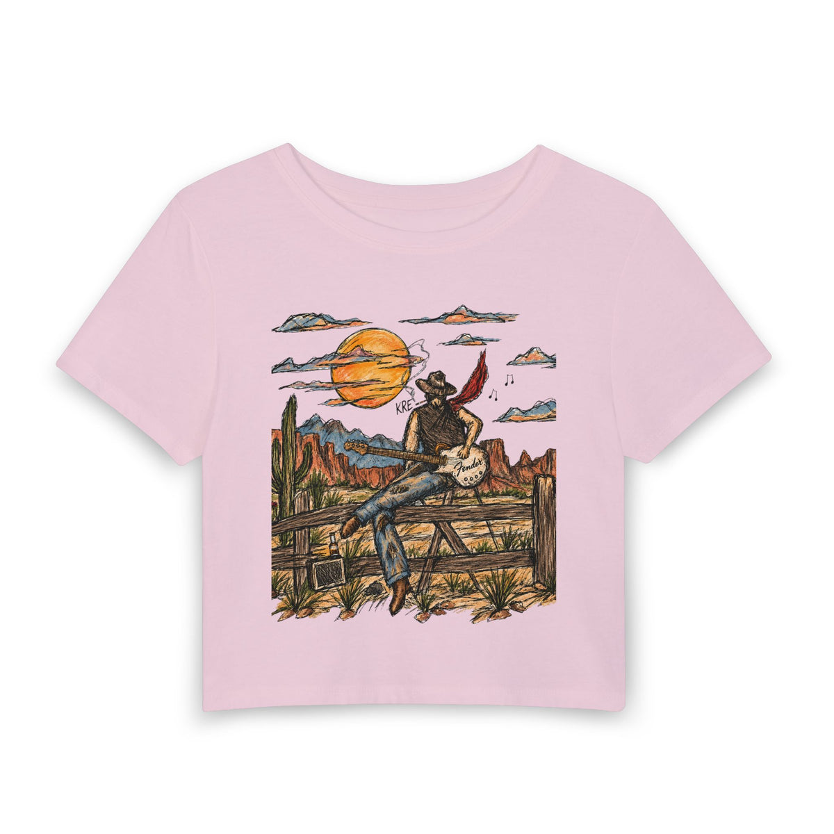 Outlaw serenade baby tee