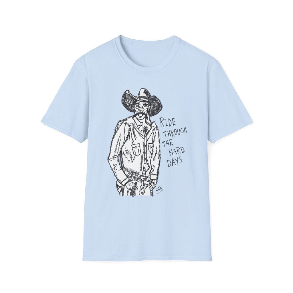 Ride through the hard days suicide prevention T-shirt