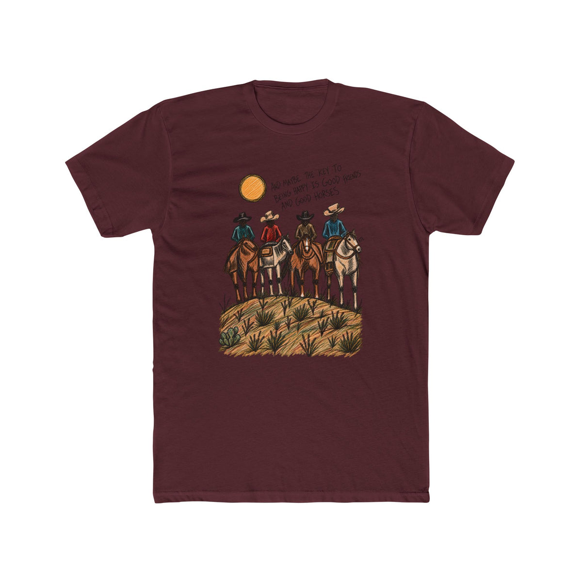 Good friends good horses T-shirt