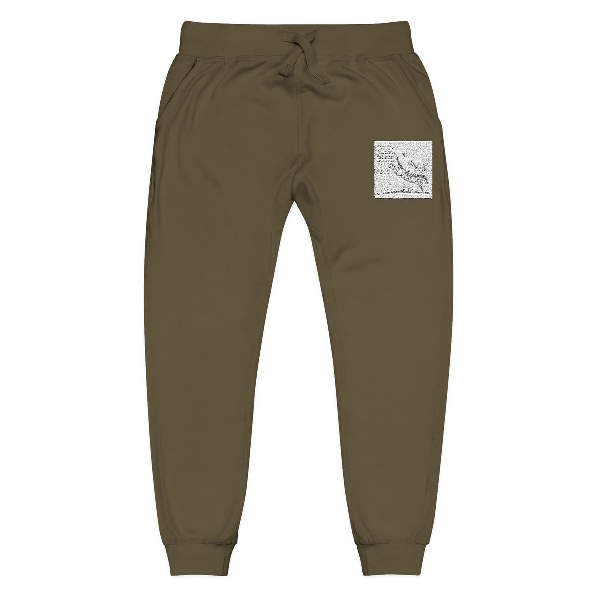 Unisex Fleece Sweatpants (Embroidery) let ‘em buck