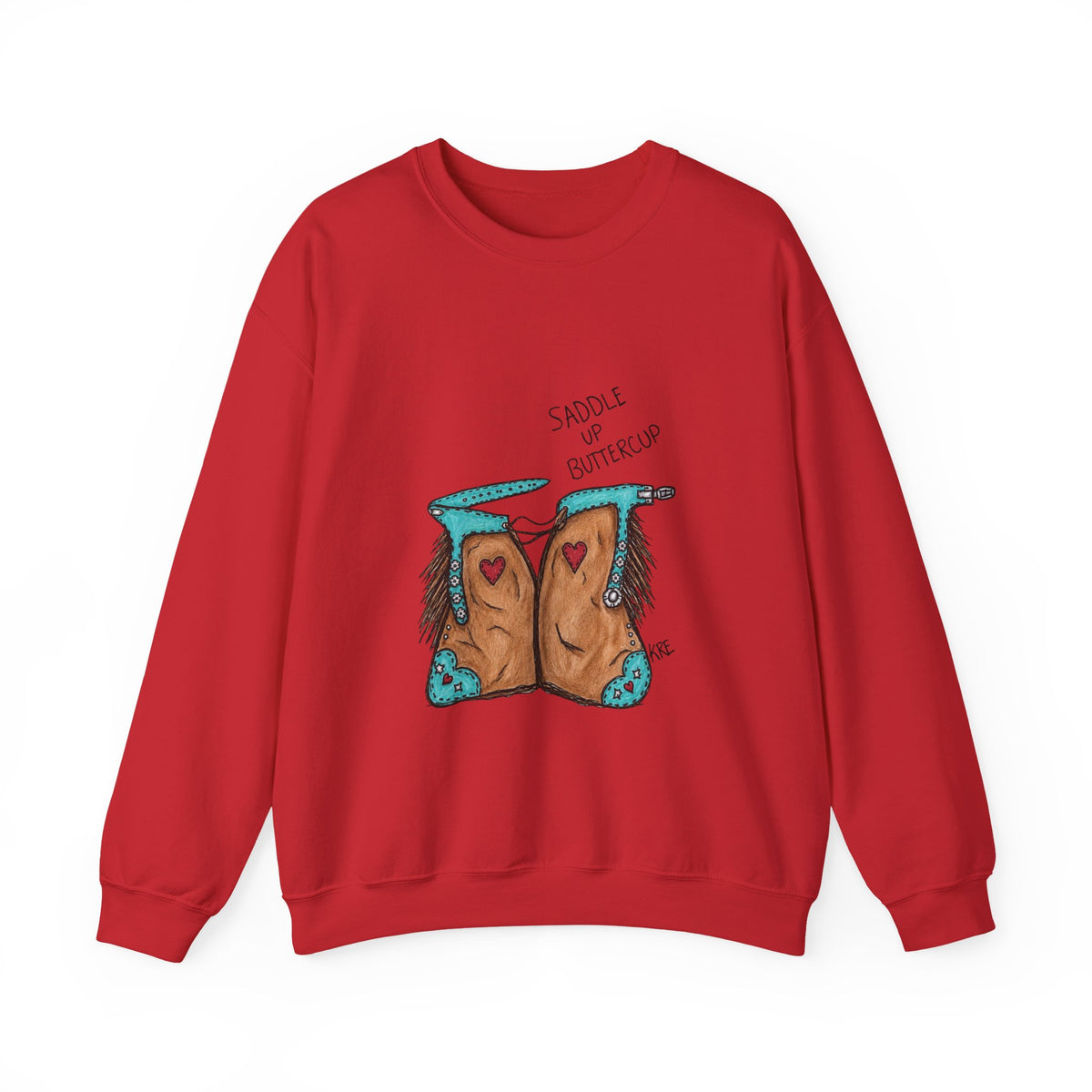 Saddle up buttercup crewneck