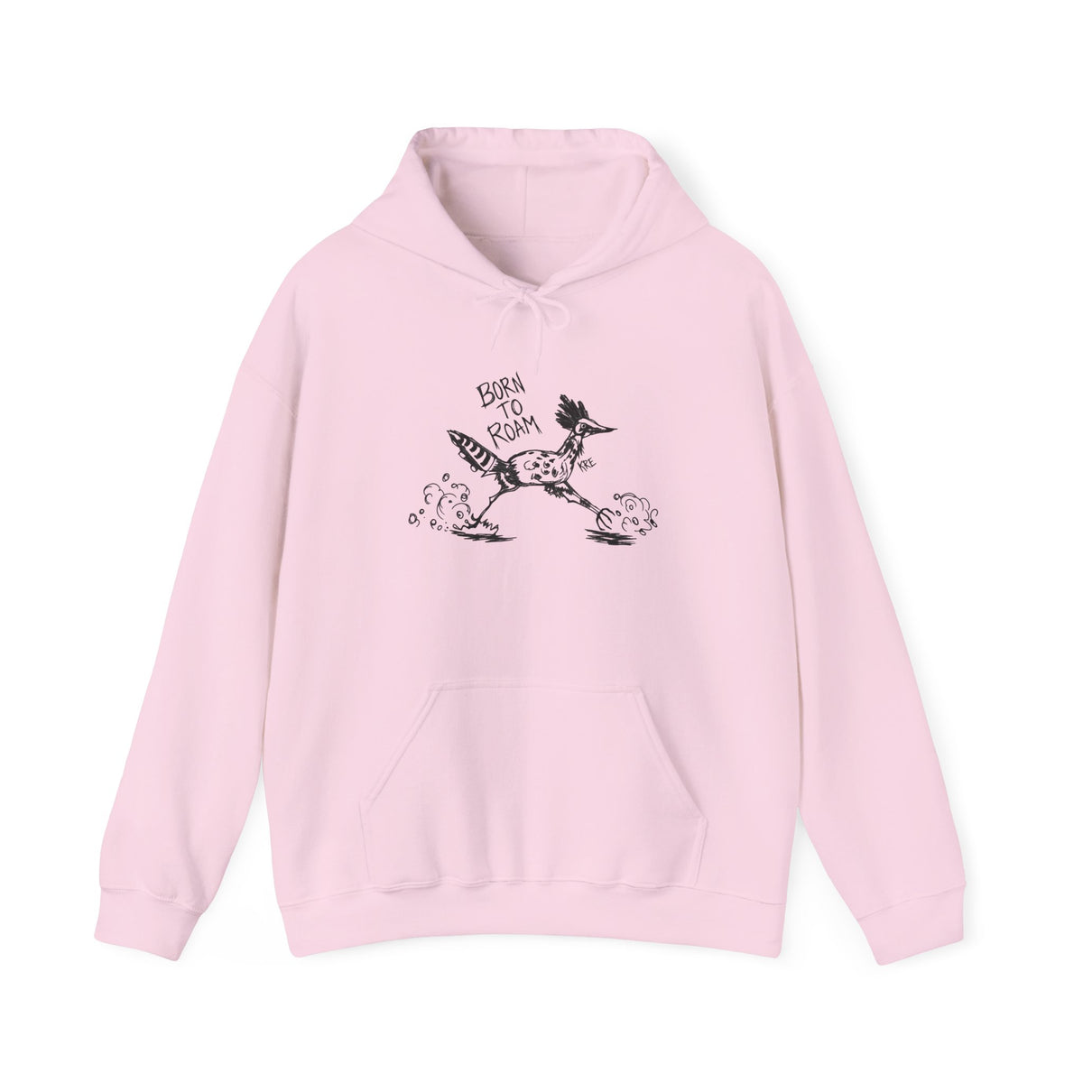 Born to roam road runner hoodie with no color