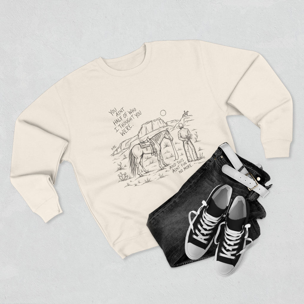 What I thought you were crewneck