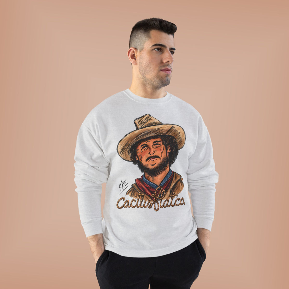 Cactusflatco. Cowpoke crewneck