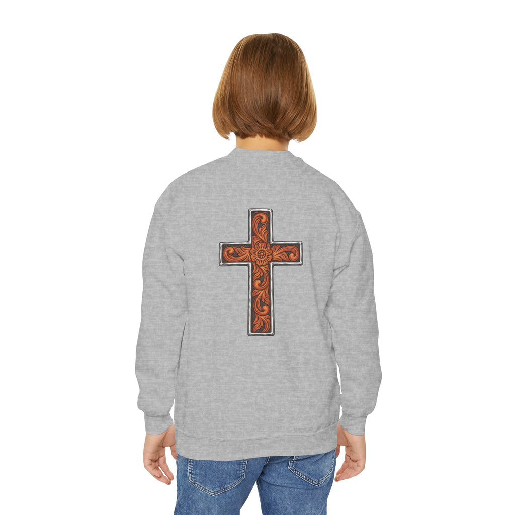 Cowgirls for Jesus Youth Crewneck Sweatshirt