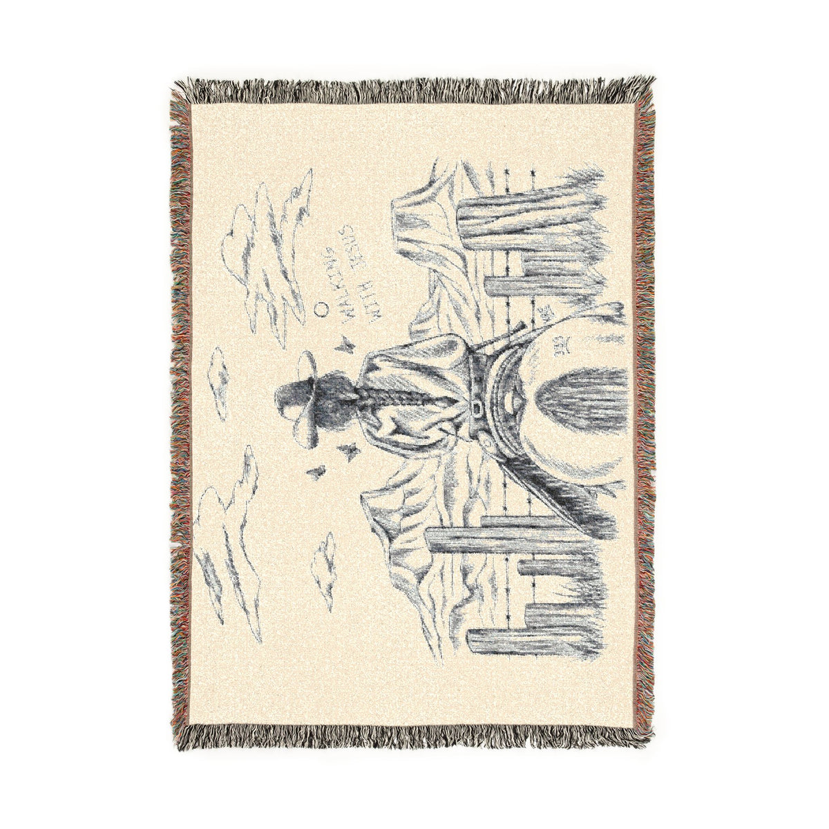 The Jessica woven blanket