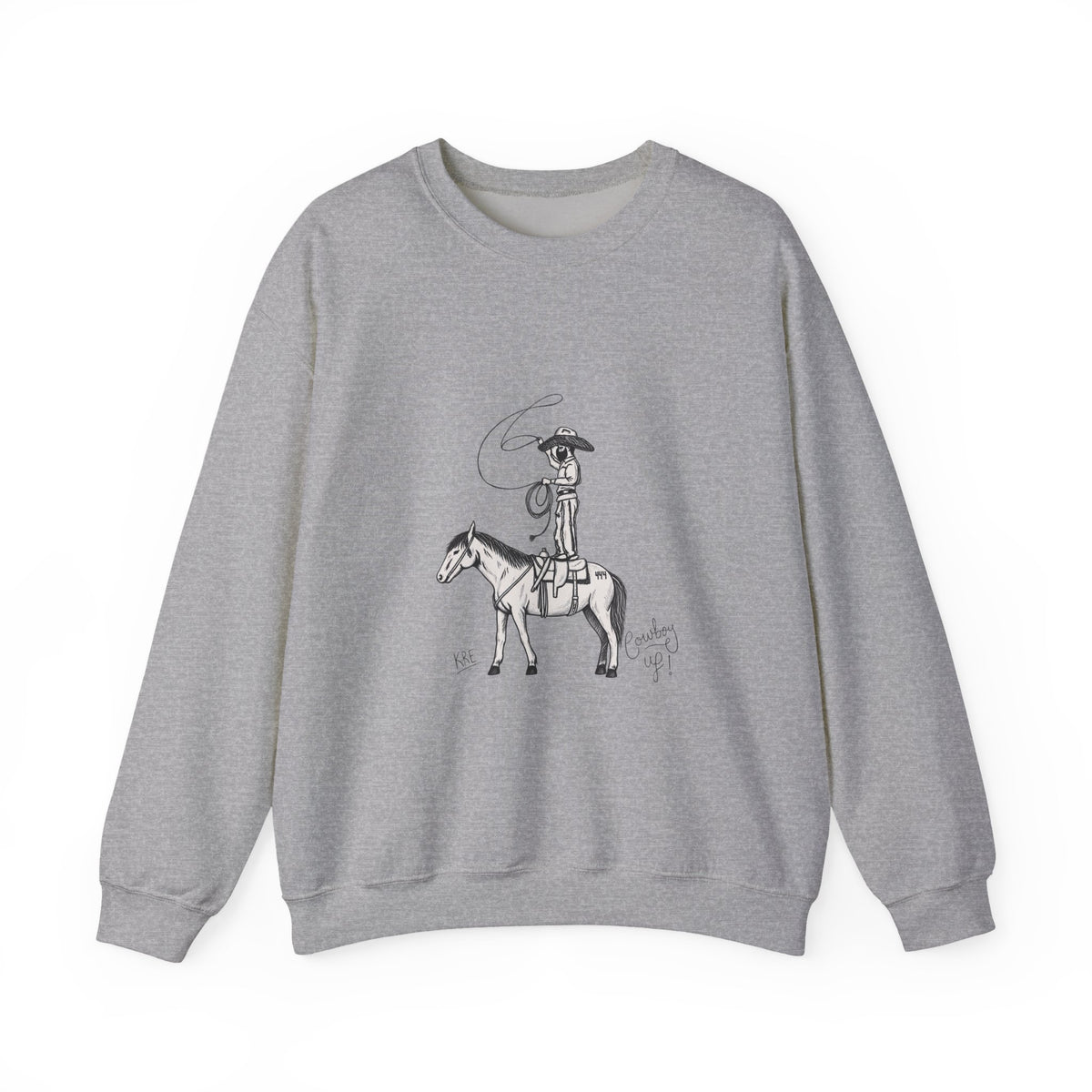 Cowboy up Crewneck Sweatshirt