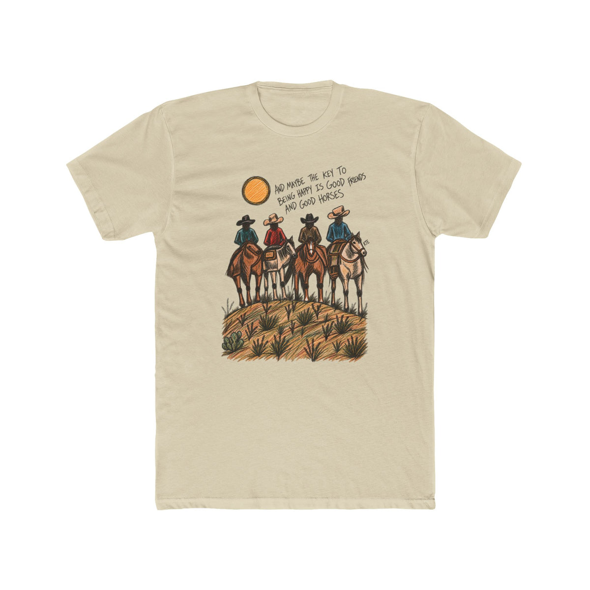 Good friends good horses T-shirt