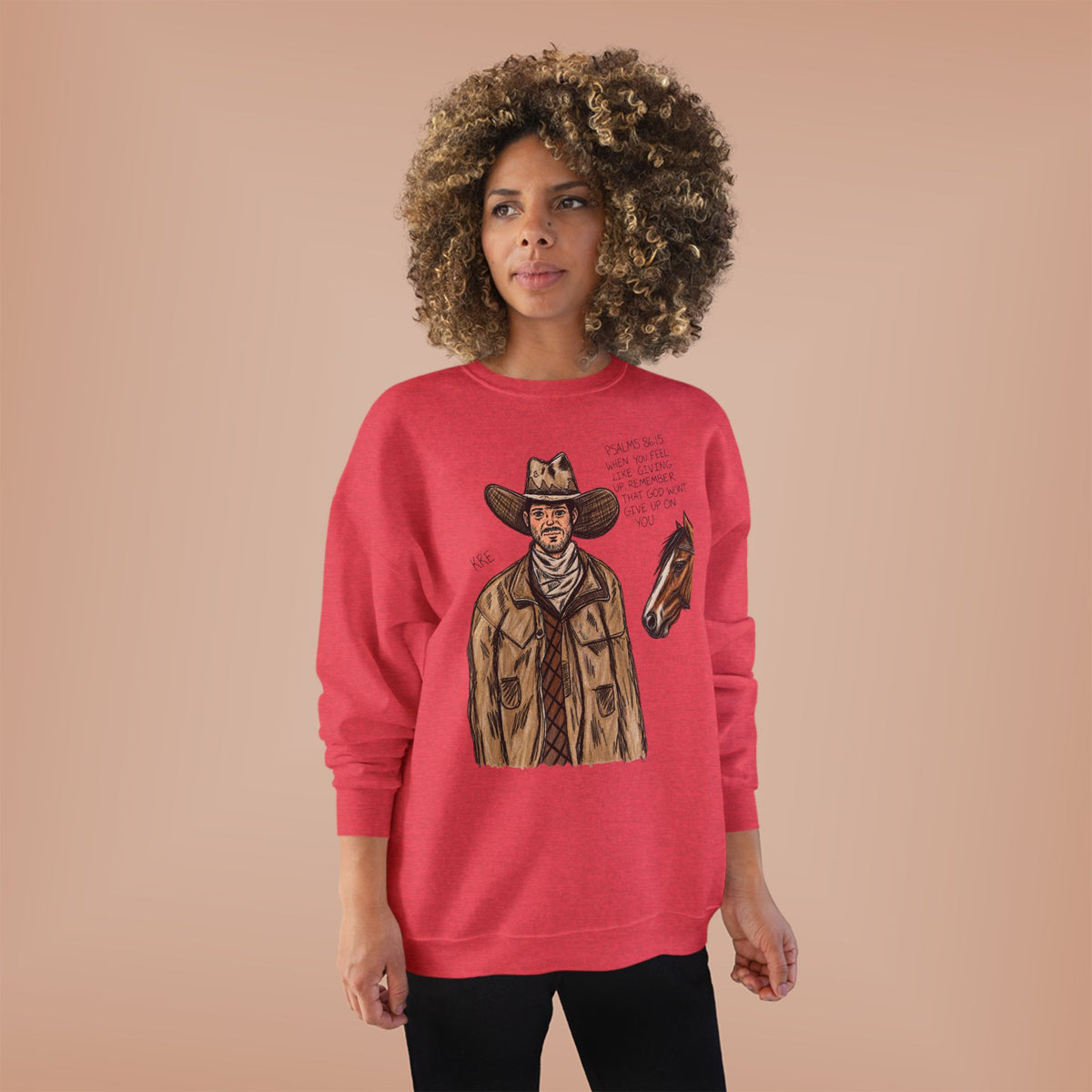 Psalms 86:15 crewneck
