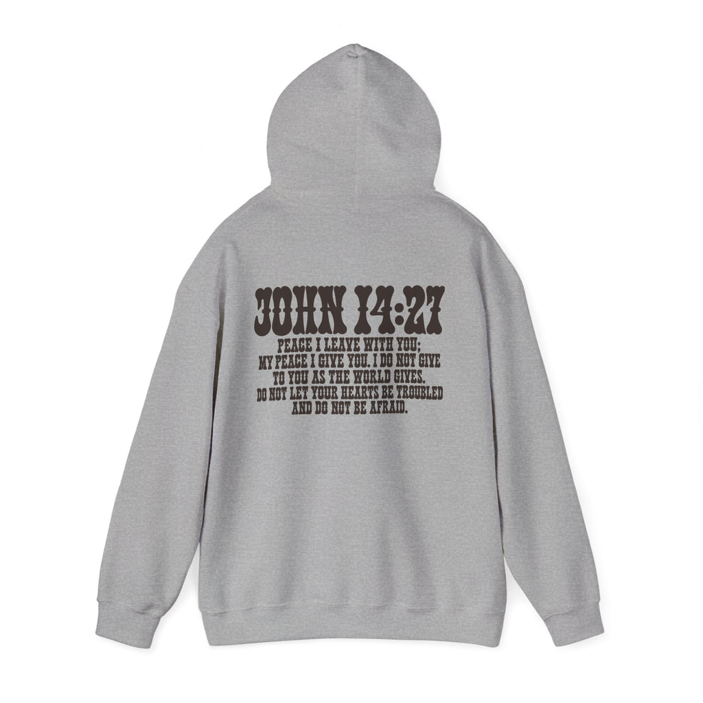 Child of god John 14:27 hoodie