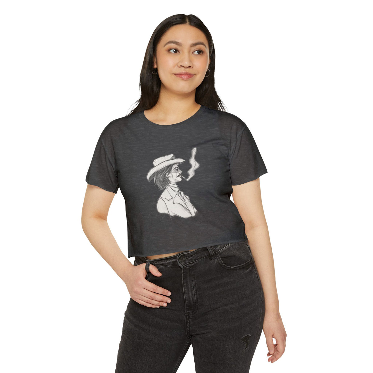 I’m your huckleberry Crop Top