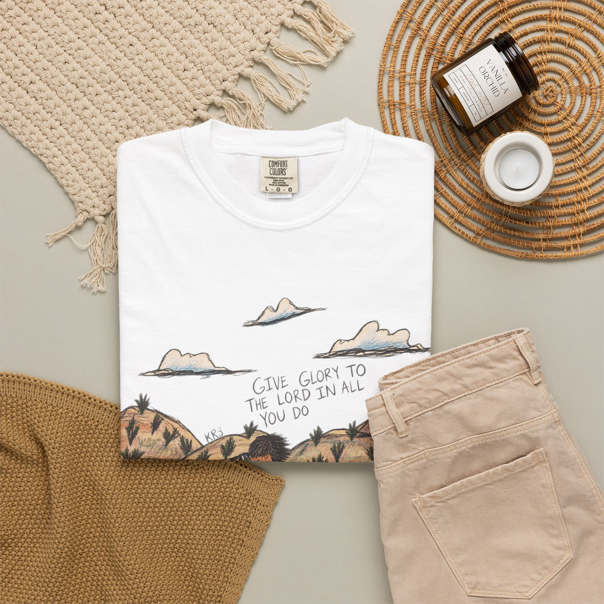 Give glory to the Lord in all you do T-shirt