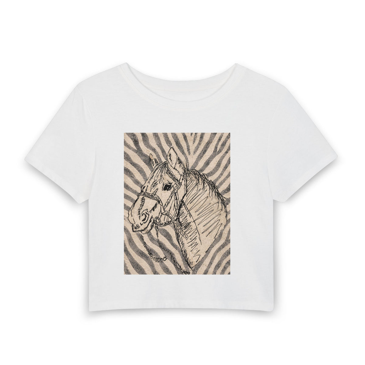 Zebra baby tee
