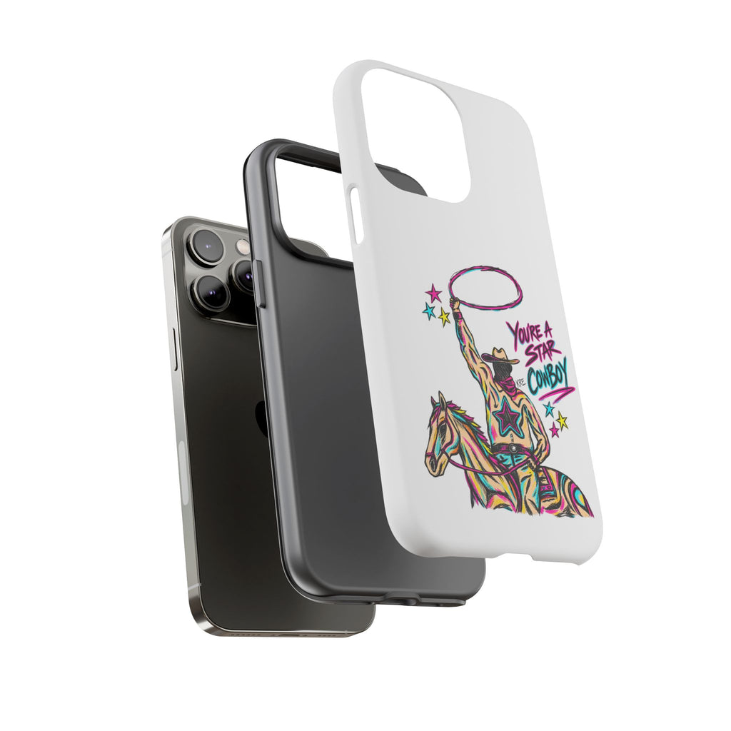 Star cowboy phone case