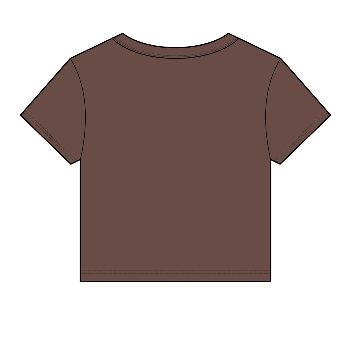 Mone’t custom micro rib baby tee