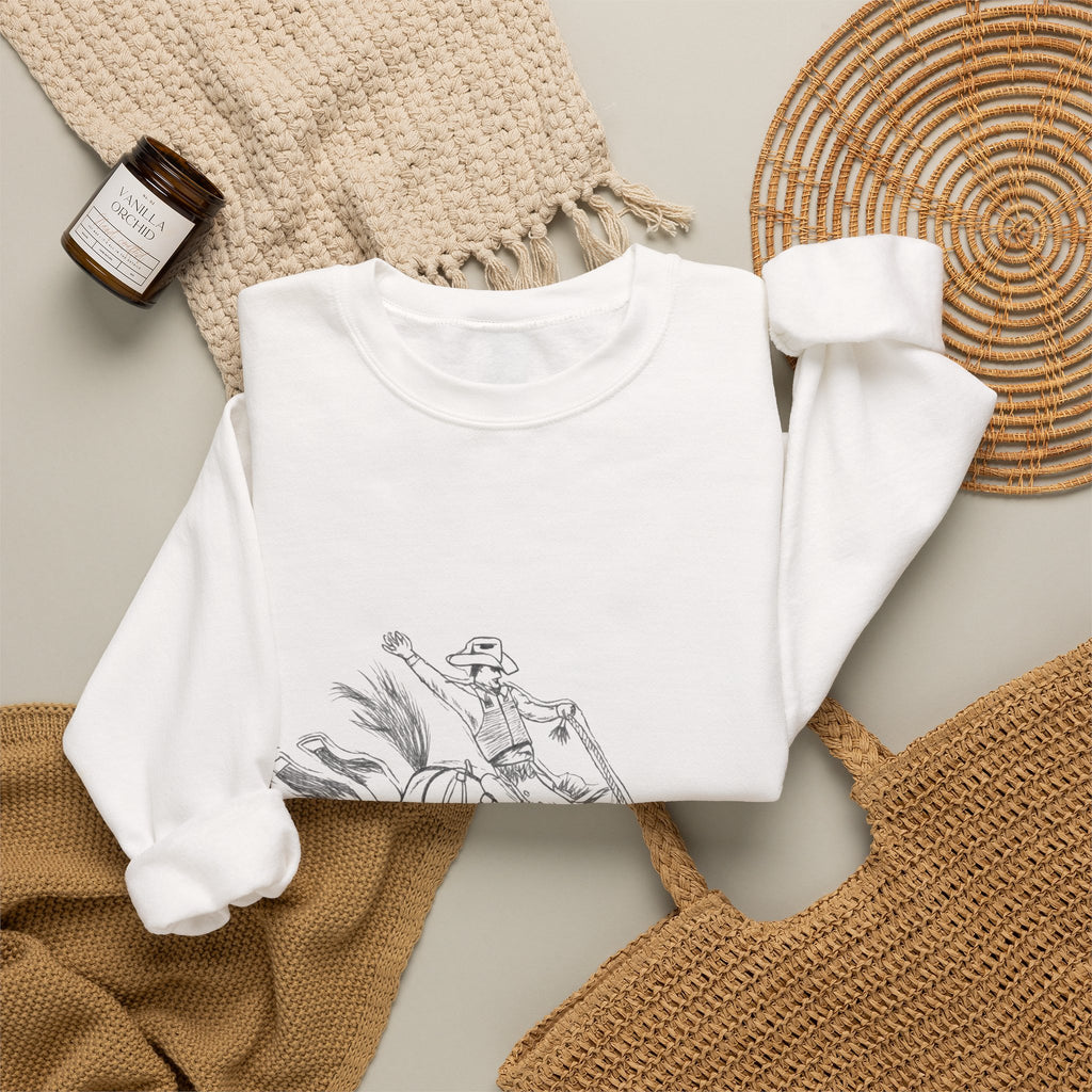 Bronc buster sweater