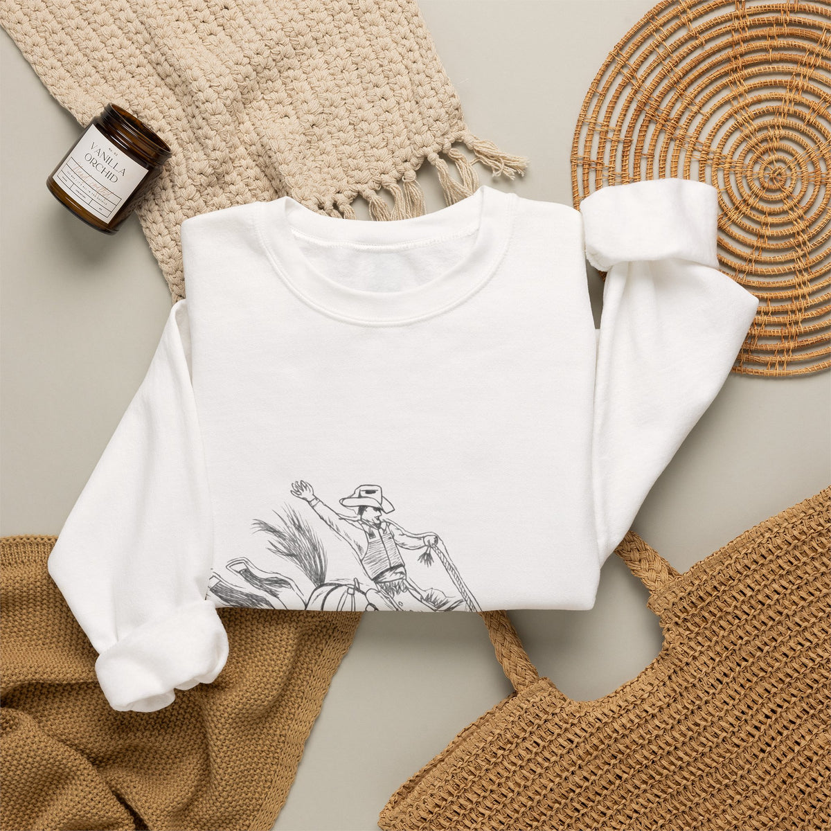 Bronc buster sweater