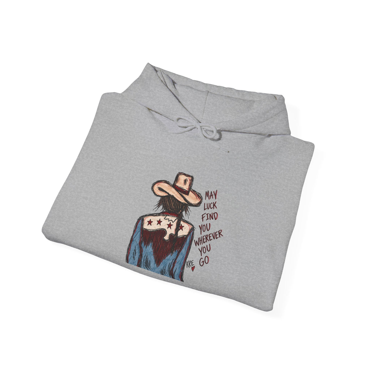 May luck find
You cowgirl hoodie