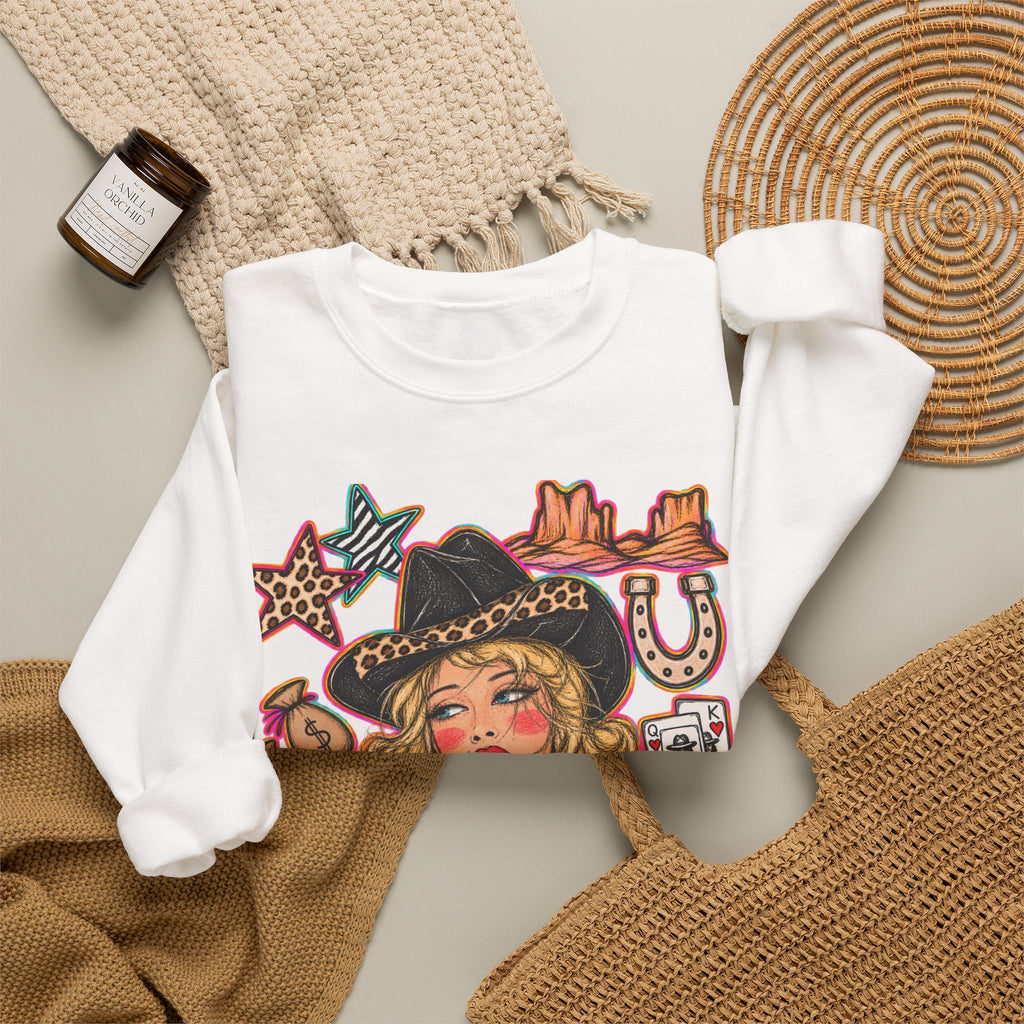 Neon rodeo sweatshirt