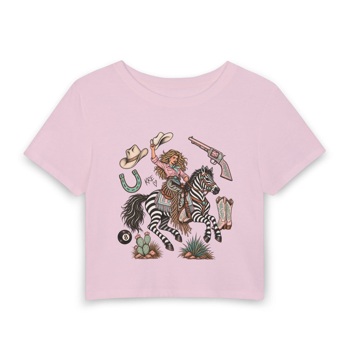 Zebra girl baby tee