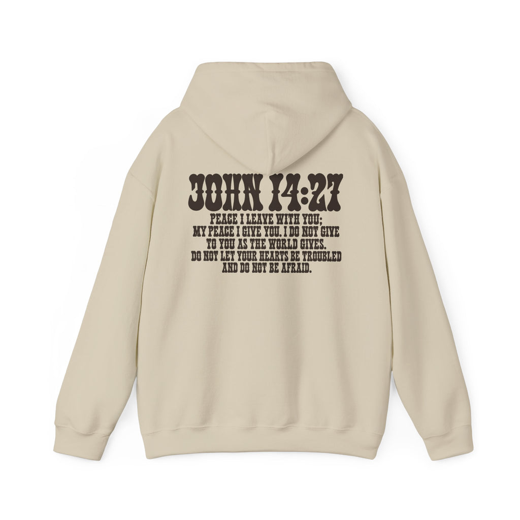 Child of god John 14:27 hoodie