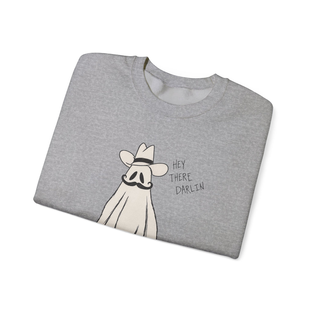 Ghosting cowboy Crewneck Sweatshirt 
Fall drop