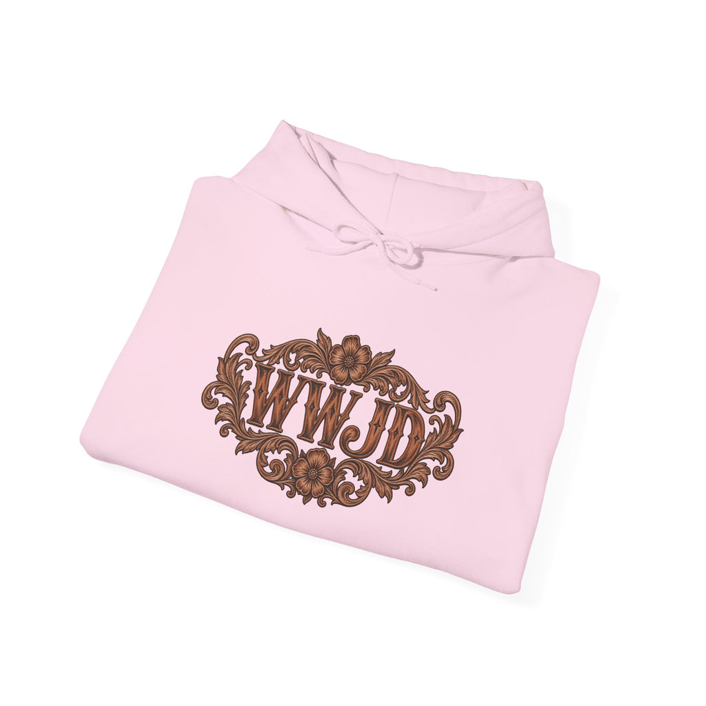 What would Jesus do Hooded Sweatshirt