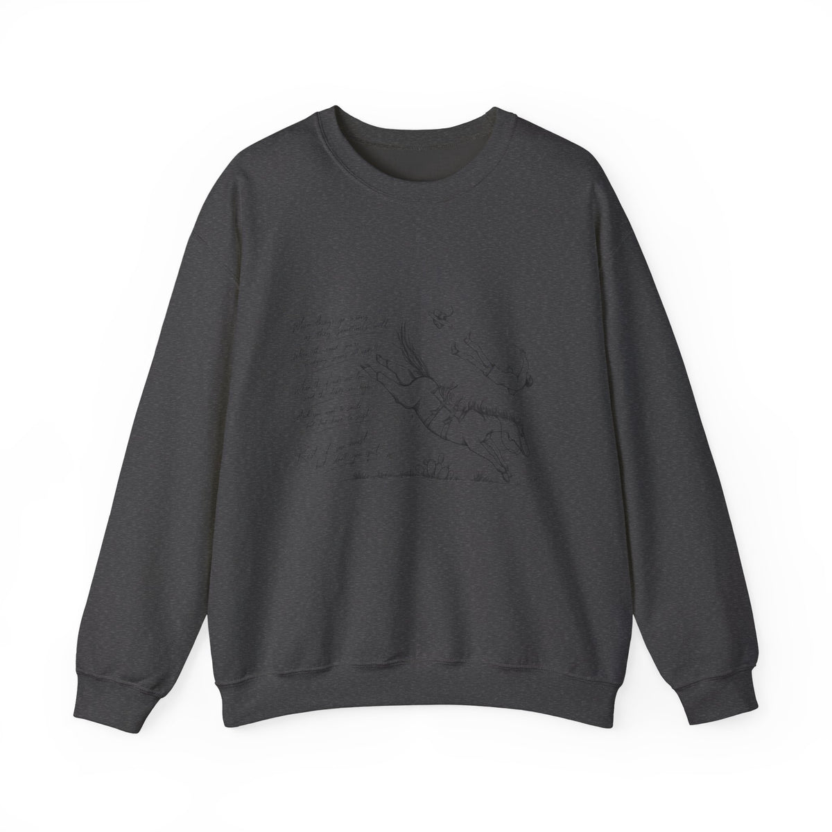 Don’t quit cowboy Unisex Heavy Blend™ Crewneck Sweatshirt