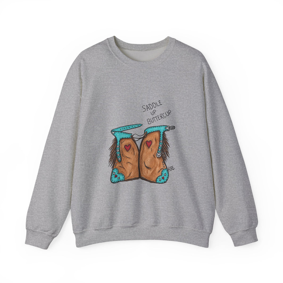 Saddle up buttercup crewneck