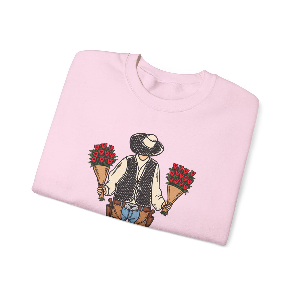 a cowboys love Crewneck Sweatshirt