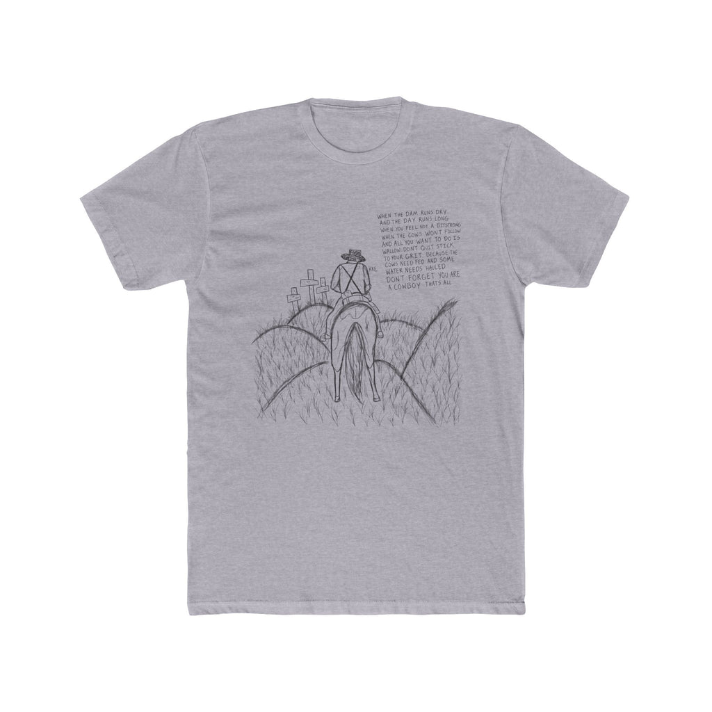 Cowboy that’s all poem T-shirt