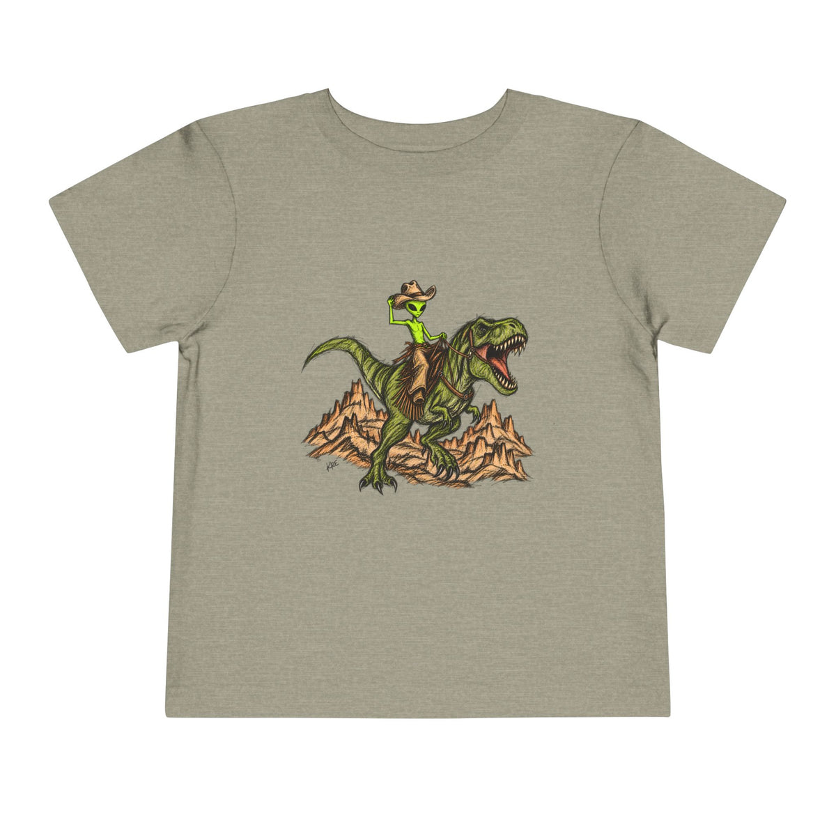 Alien outlaw toddler short sleeve