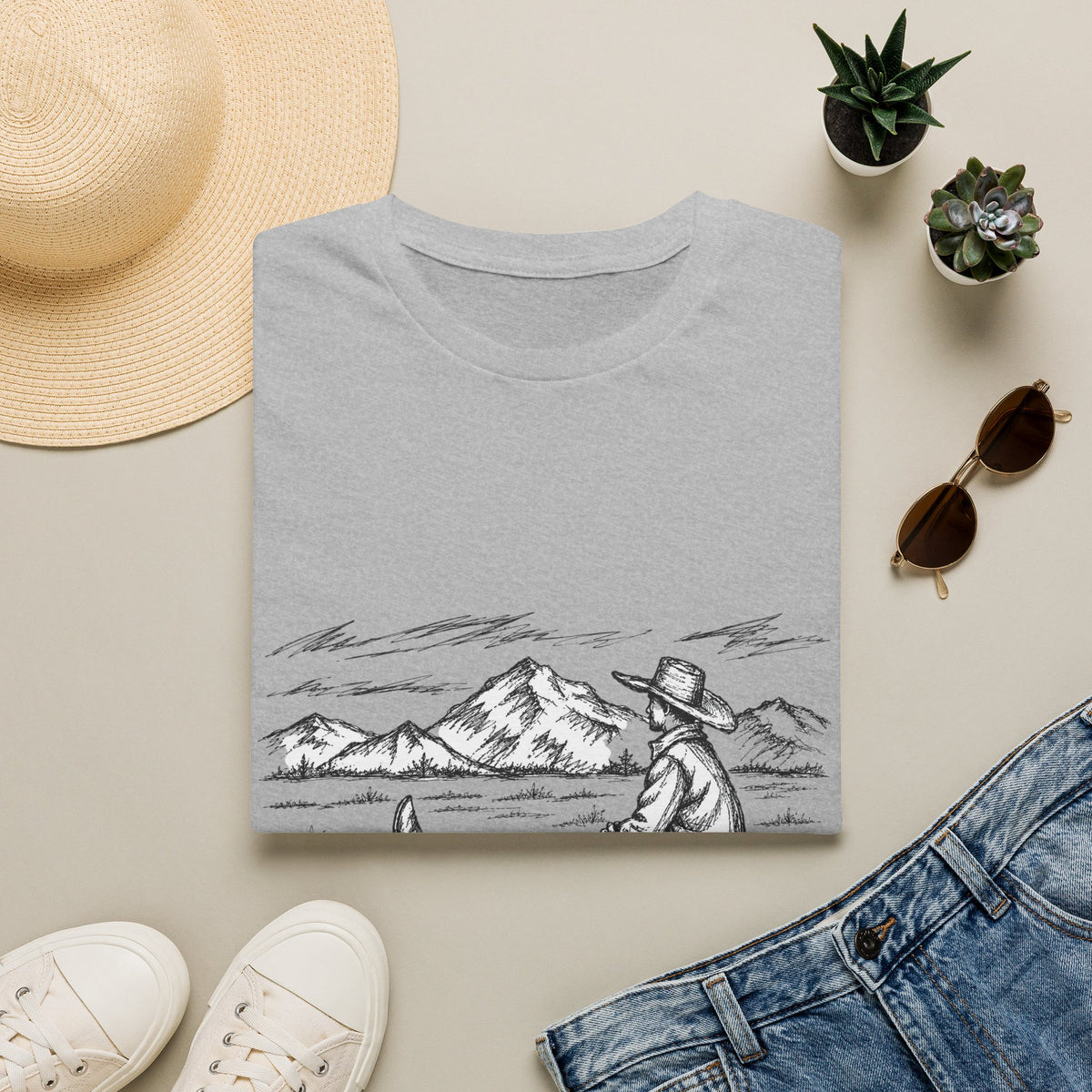 Western solitude T-shirt