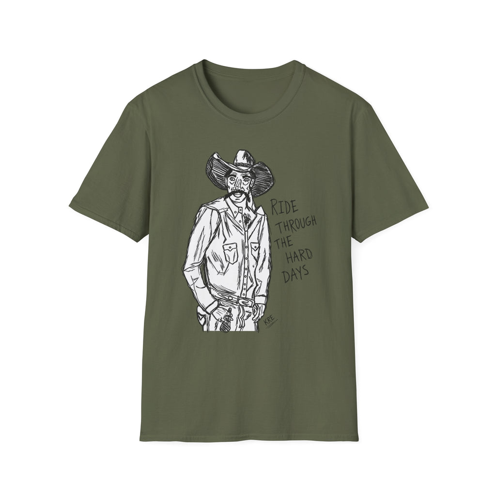 Ride through the hard days suicide prevention T-shirt