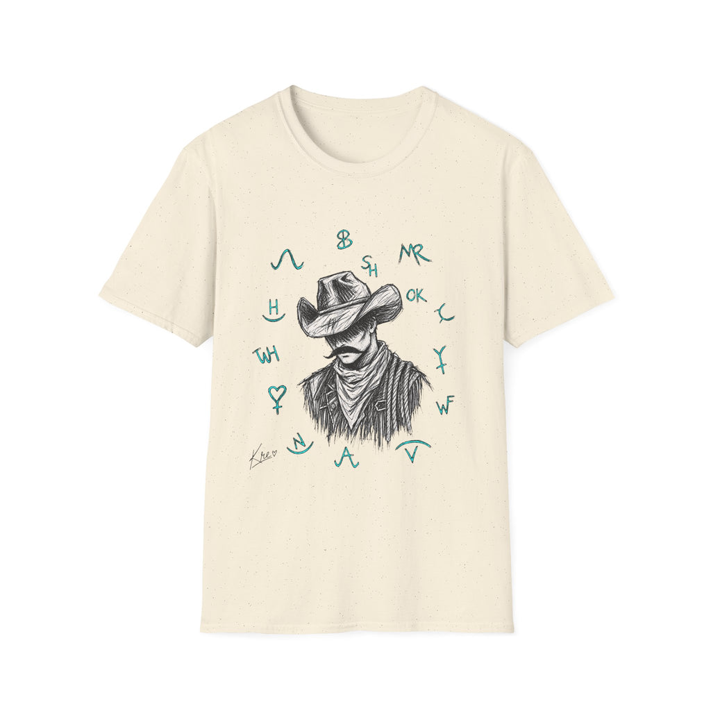 Branded cowboy T-shirt
