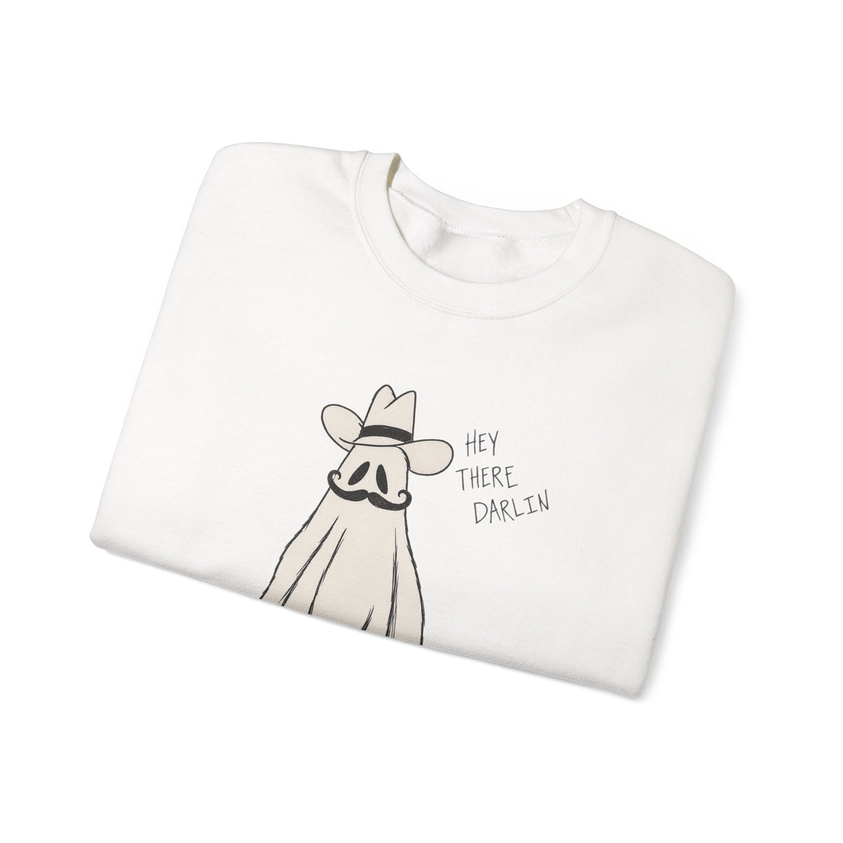 Ghosting cowboy Crewneck Sweatshirt 
Fall drop