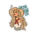 Catusflatco. Cowgirl sticker