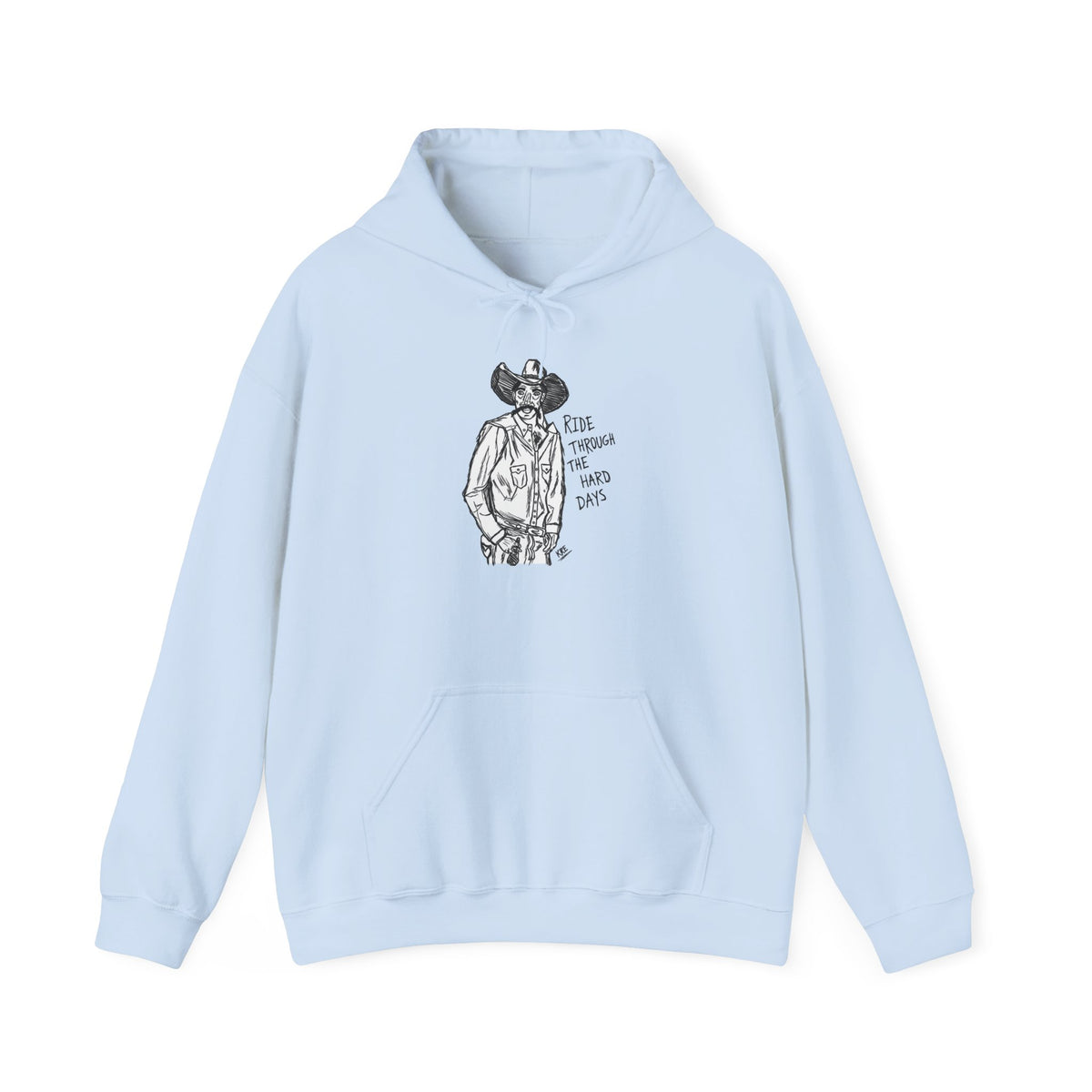 Ride through the hard days suicide prevention hoodie