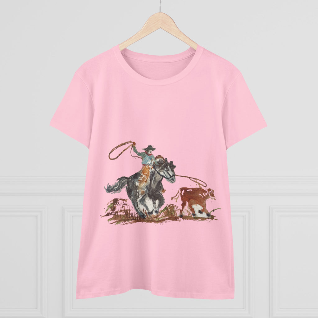 Roper cotton tee watercolor Paula Emry-burtt