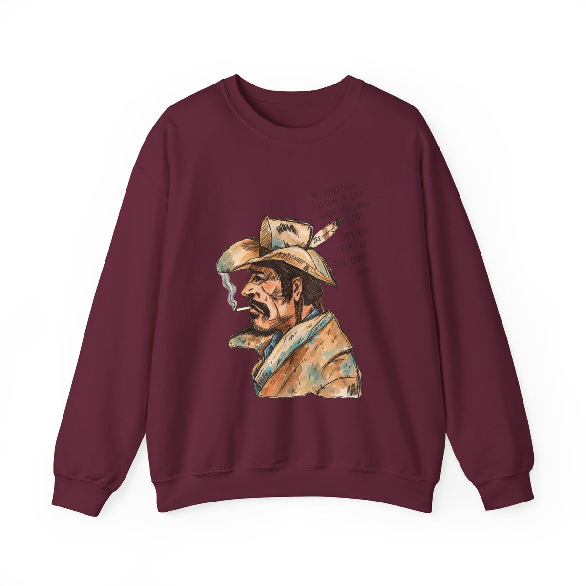 A cowboys word sweatshirt