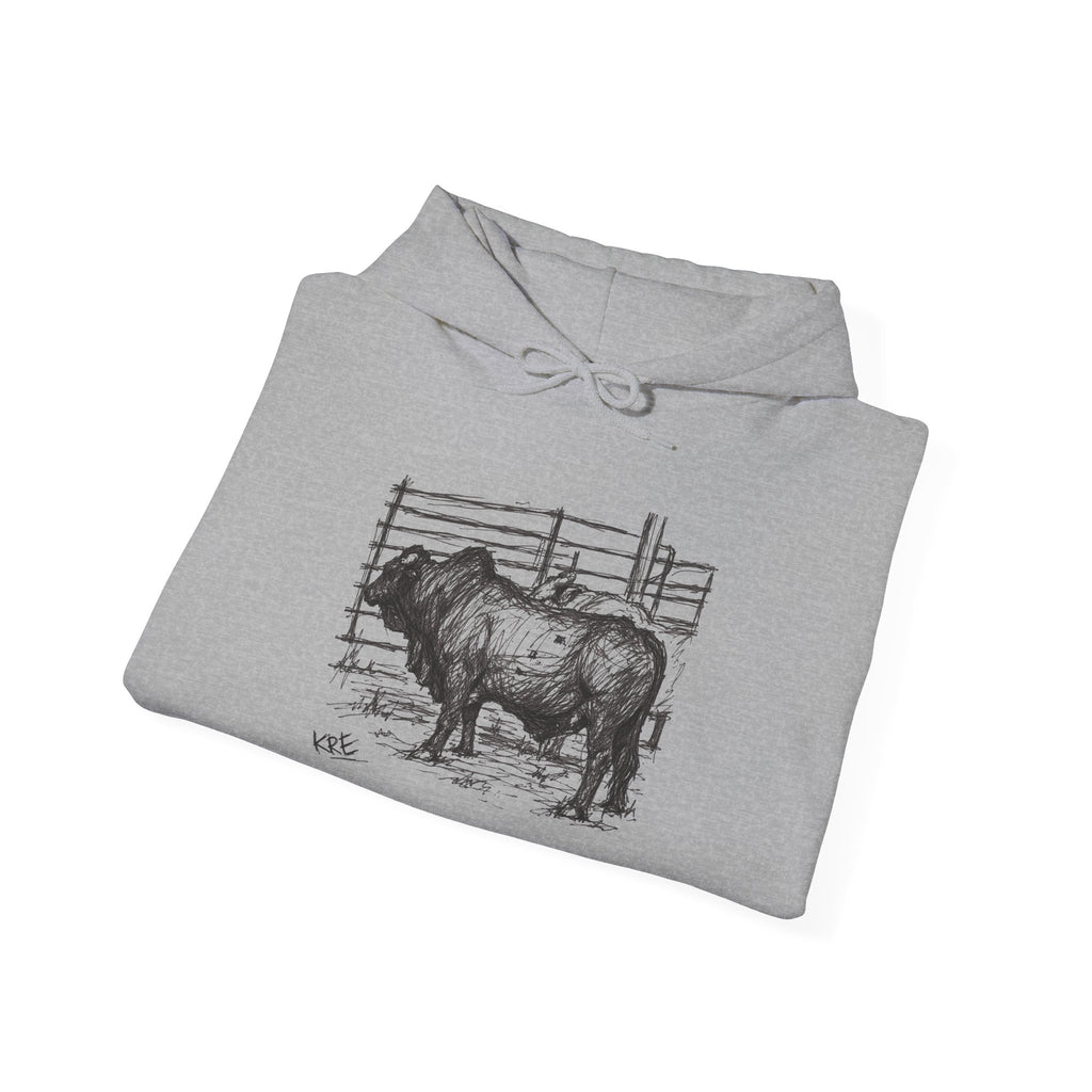 Wimberly bucking bulls Unisex Hooded Sweatshirt