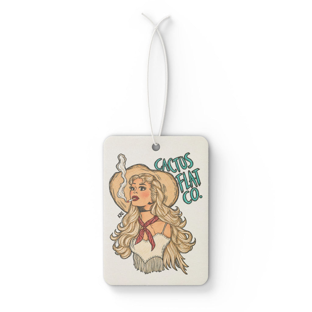 Cactus flat co cowgirl air freshener