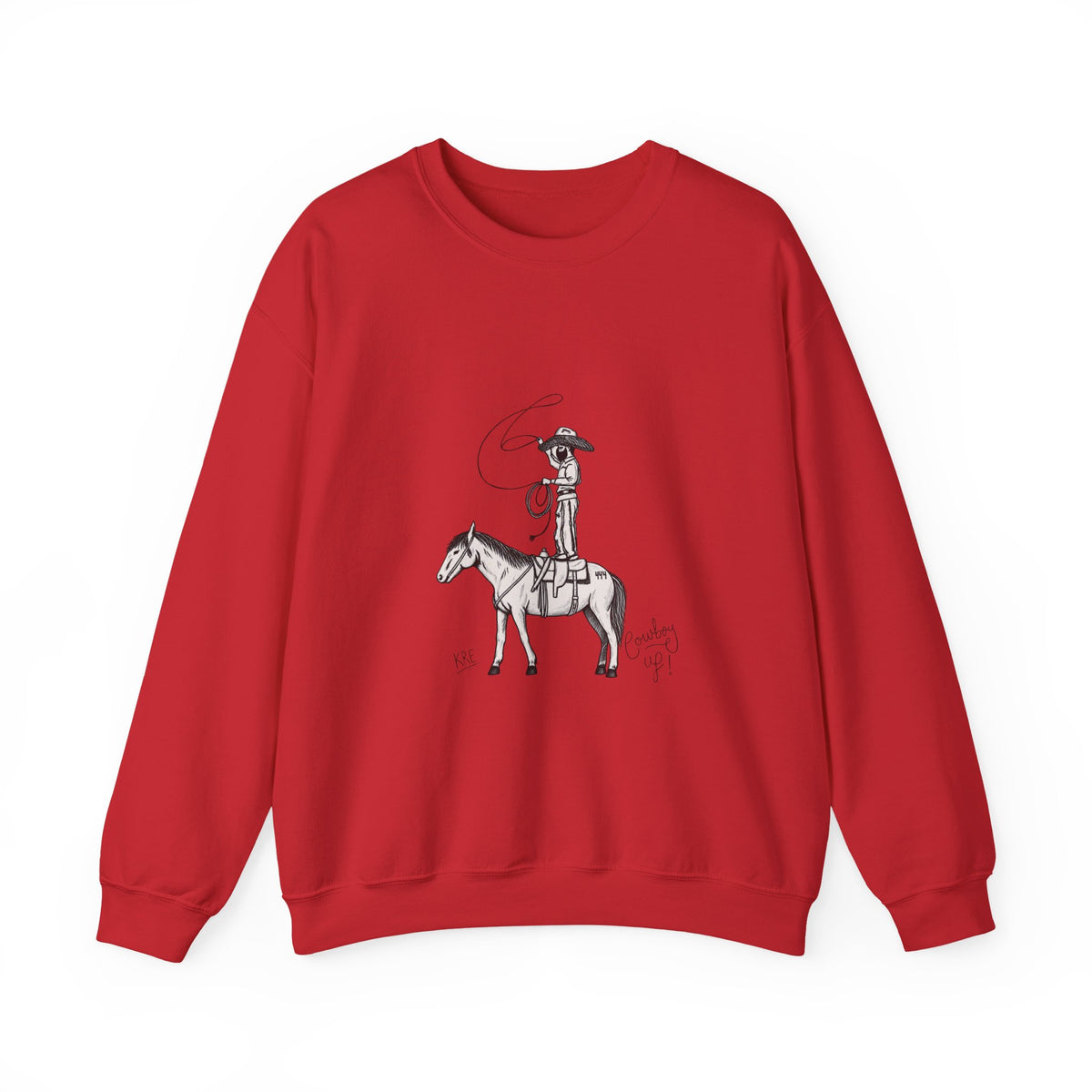 Cowboy up Crewneck Sweatshirt