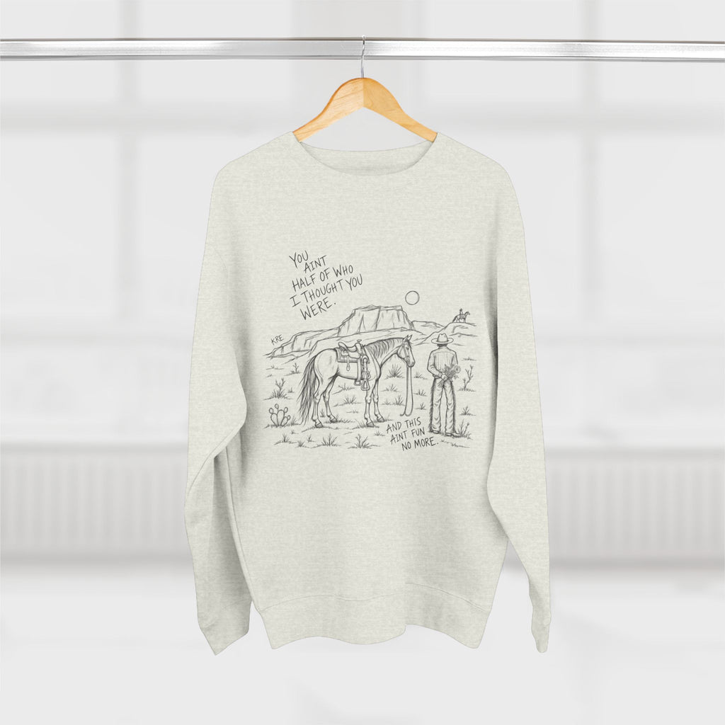 What I thought you were crewneck