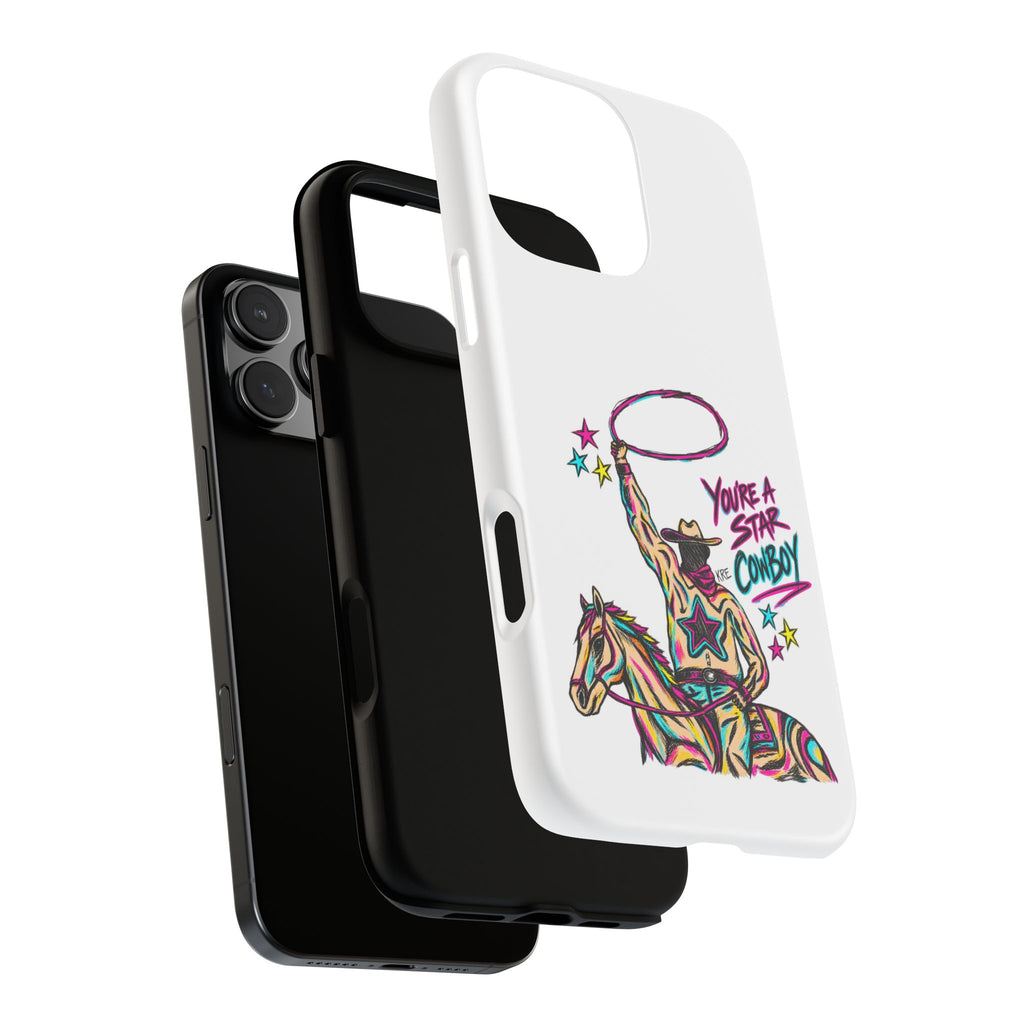 Star cowboy phone case