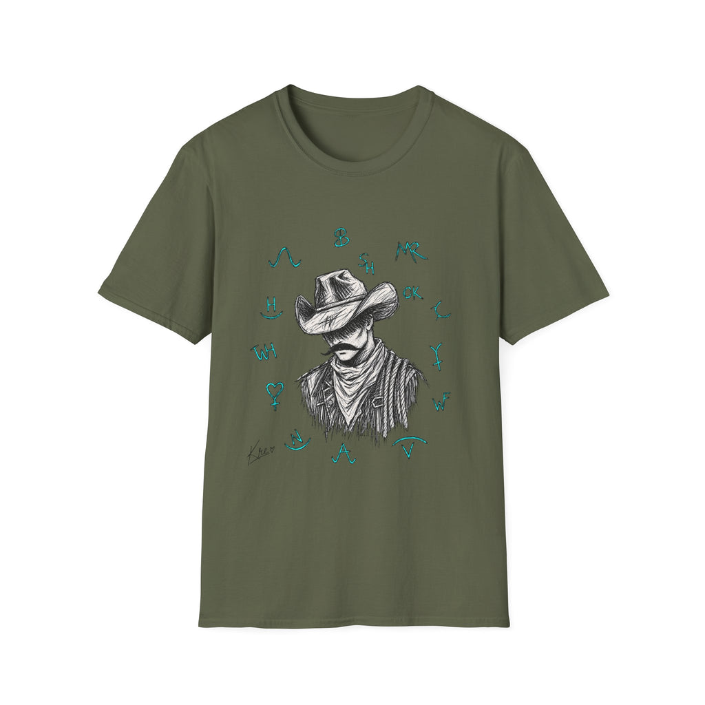 Branded cowboy T-shirt